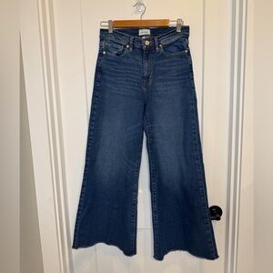Frame Le Palazzo Wide Leg Jeans (Cropped)